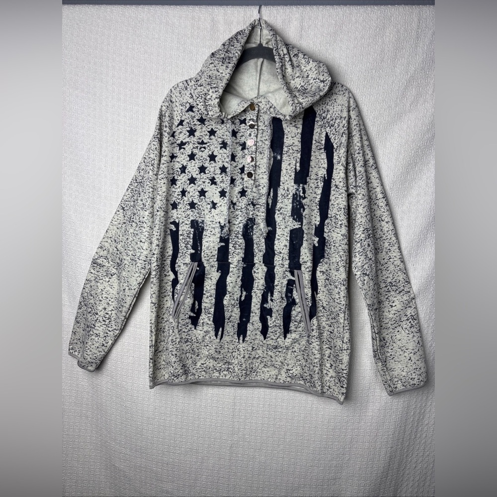 Stylish‎ Off-the-Shoulder Sweater - Navy and White